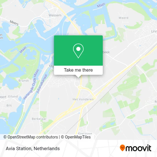 Avia Station map