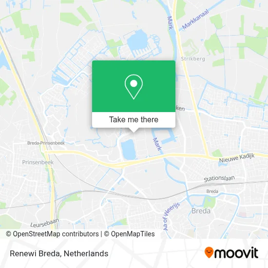 Renewi Breda map