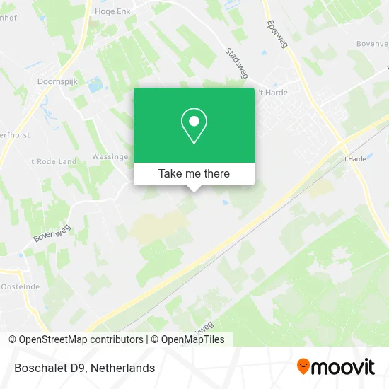 Boschalet D9 map