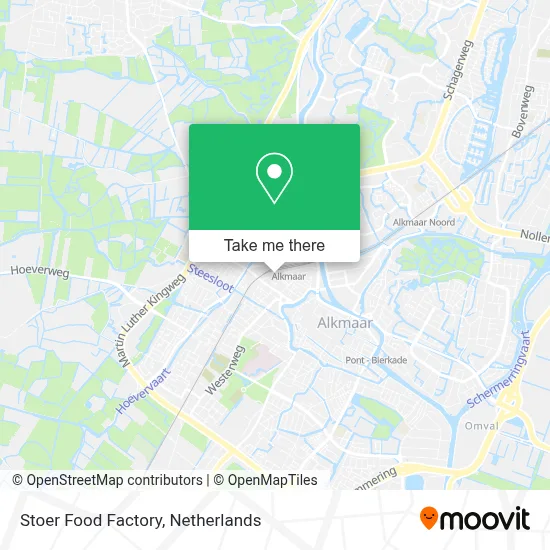 Stoer Food Factory map
