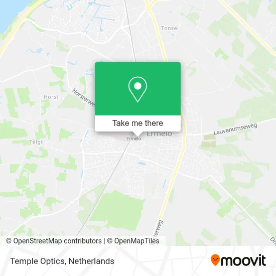 Temple Optics map