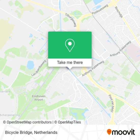 Fietsbrug map
