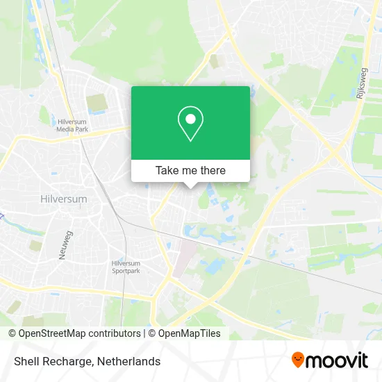 Shell Recharge map