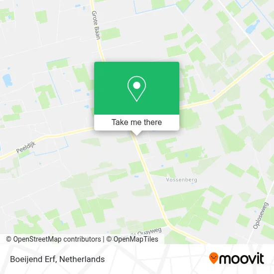 Boeijend Erf map