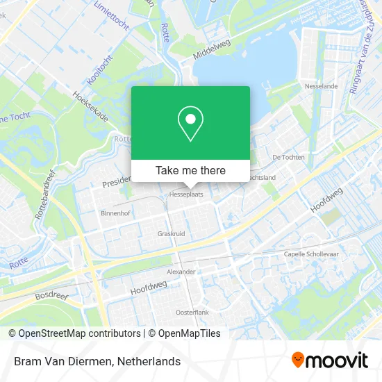 Bram Van Diermen map