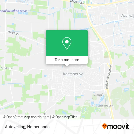 Autoveiling Karte