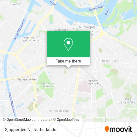 Sjoppertjes.Nl map