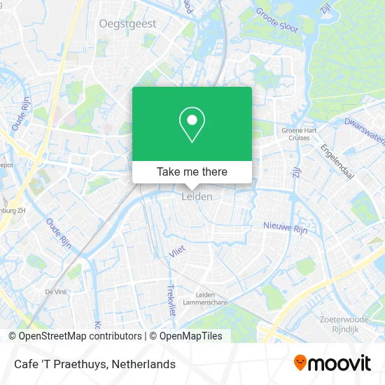 Cafe 'T Praethuys Karte