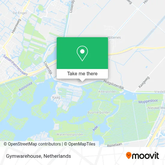 Gymwarehouse map
