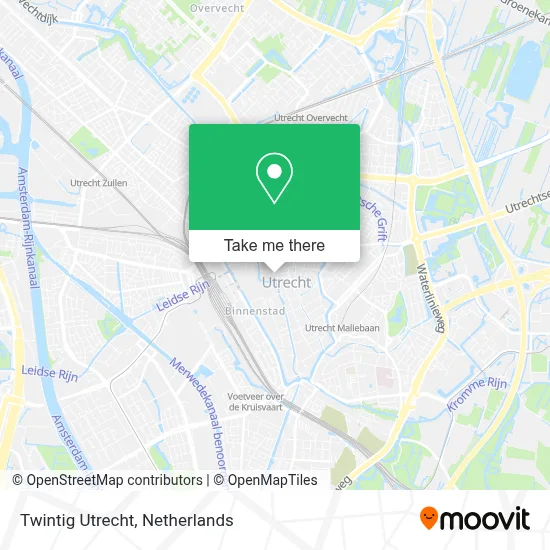 Twintig Utrecht map