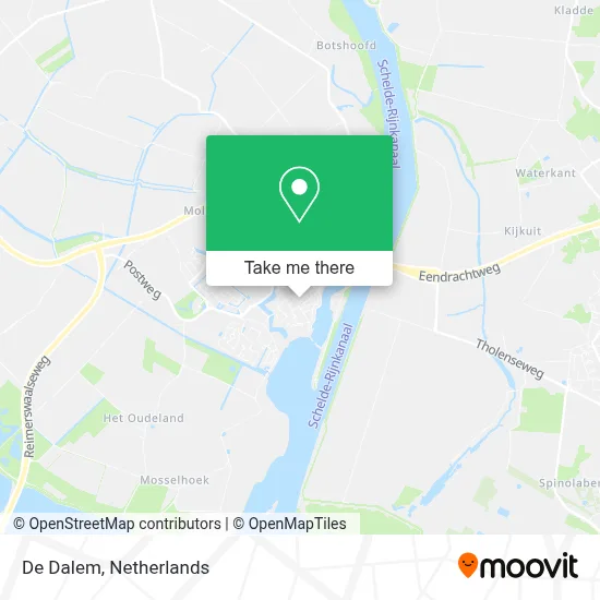 De Dalem map