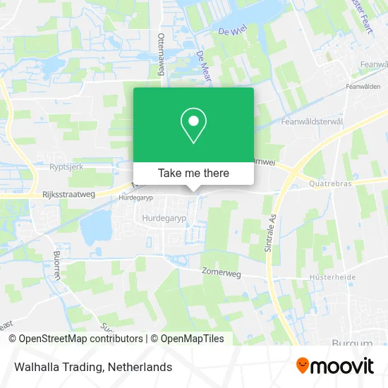 Walhalla Trading map
