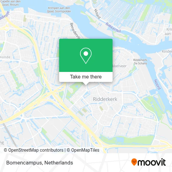 Bomencampus map