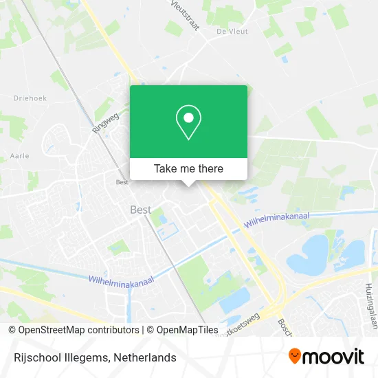 Rijschool Illegems map
