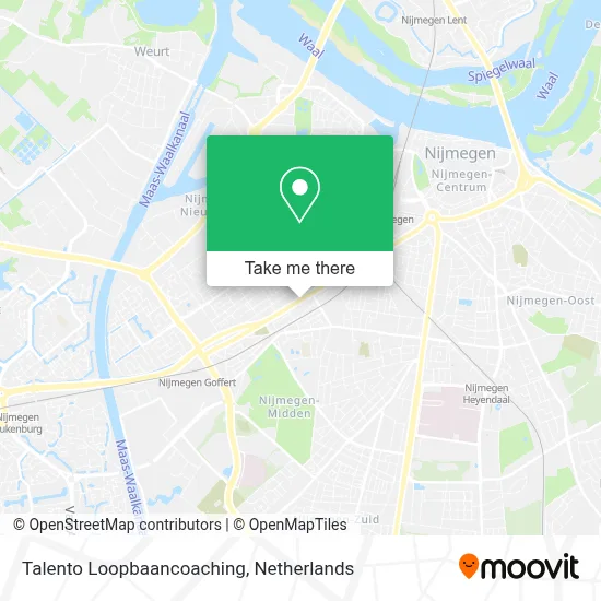 Talento Loopbaancoaching map