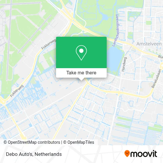 Debo Auto's Karte