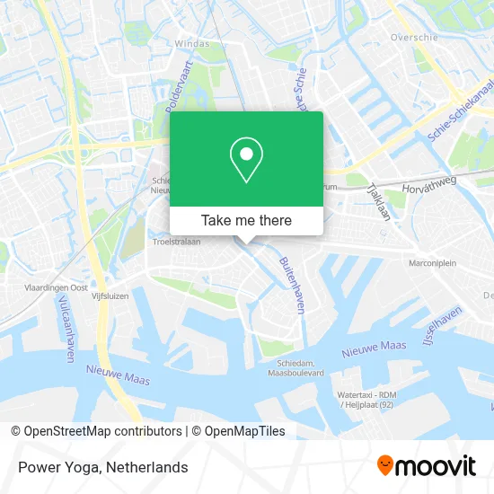 Power Yoga map