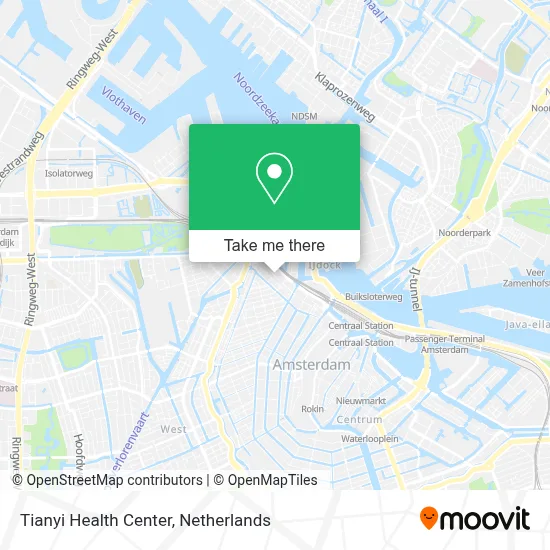 Tianyi Health Center map