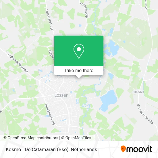 Kosmo | De Catamaran (Bso) map