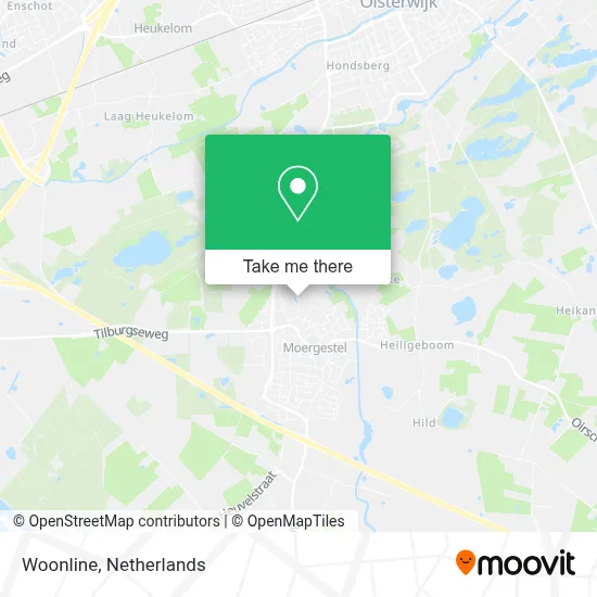 Woonline map
