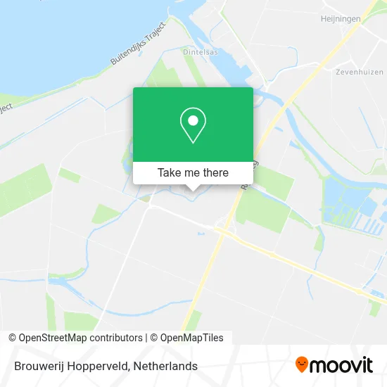 Brouwerij Hopperveld map