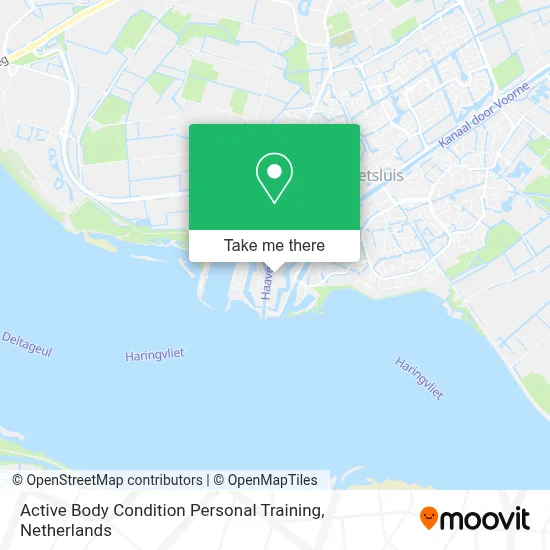 Active Body Condition Personal Training map