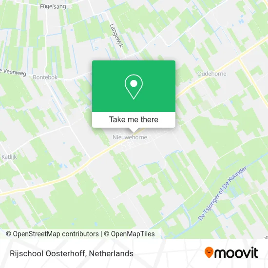 Rijschool Oosterhoff map