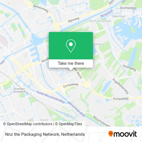 Nnz the Packaging Network map