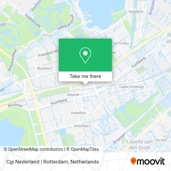 Cgi Nederland | Rotterdam map