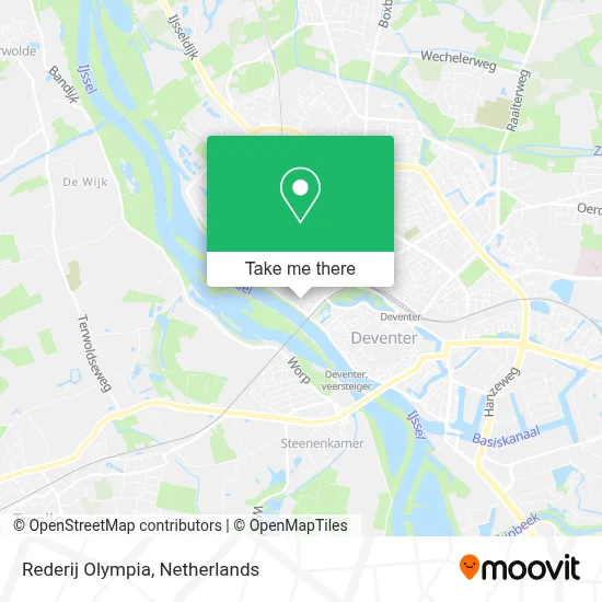 Rederij Olympia map