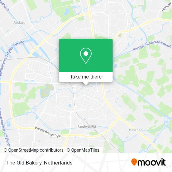The Old Bakery map