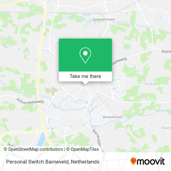 Personal Switch Barneveld map