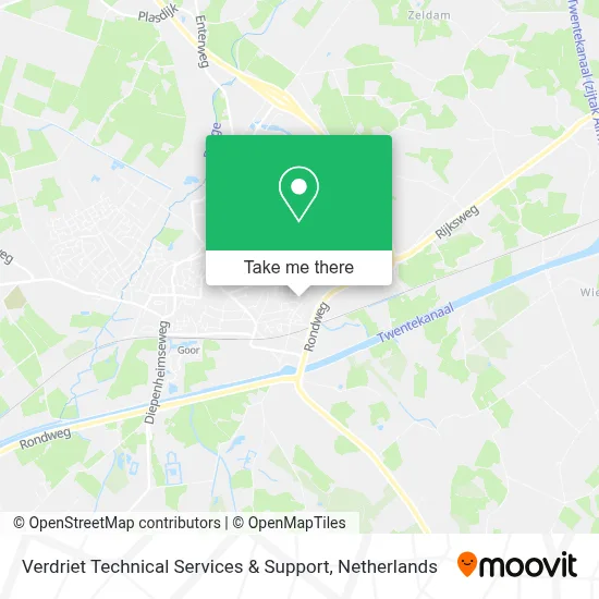 Verdriet Technical Services & Support map