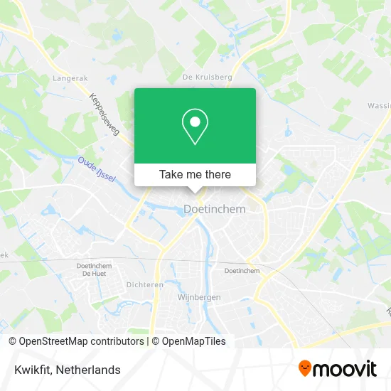 Kwikfit map