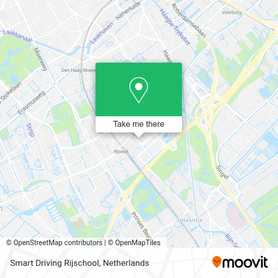 Smart Driving Rijschool map