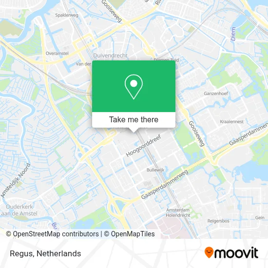 Regus map