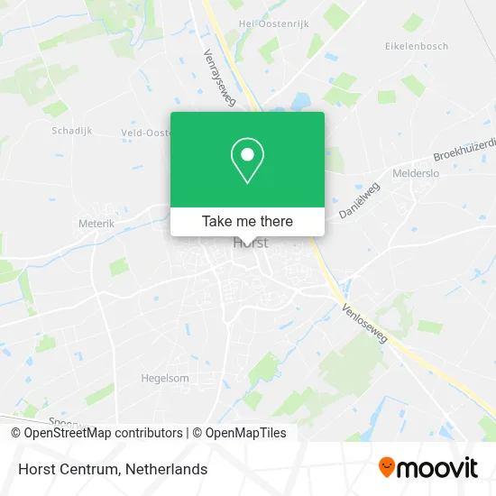 Horst Centrum map