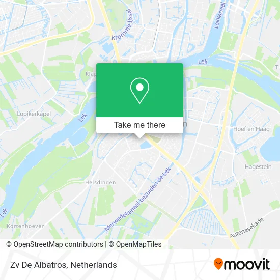 Zv De Albatros map