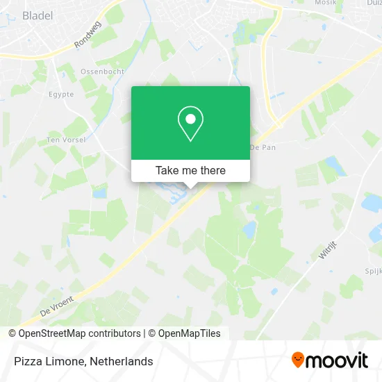 Pizza Limone map