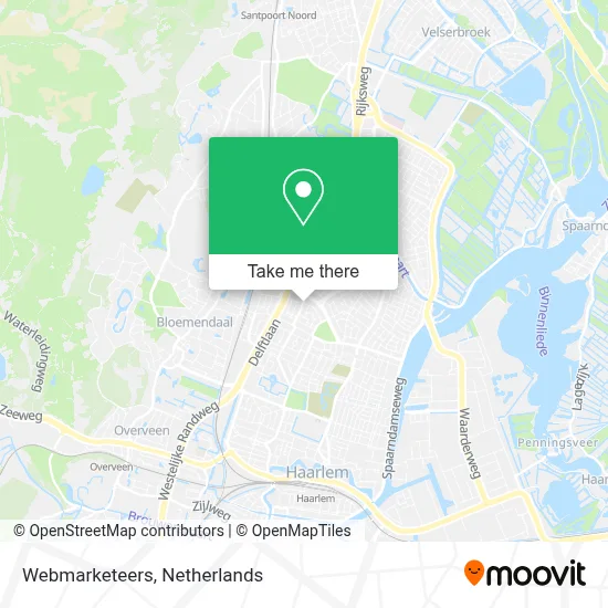 Webmarketeers map