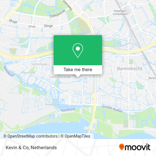 Kevin & Co map