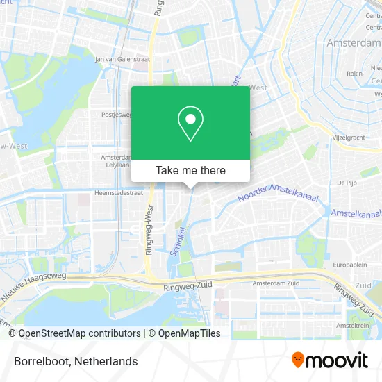 Borrelboot map