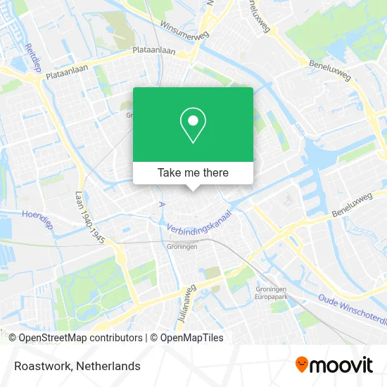 Roastwork map