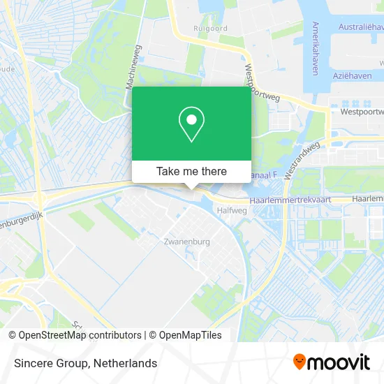 Sincere Group map