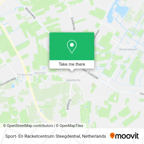 Sport- En Racketcentrum Steegdenhal map