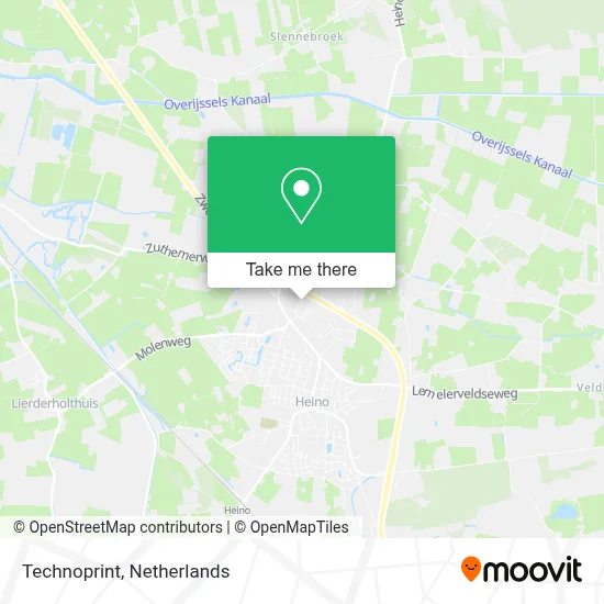 Technoprint map