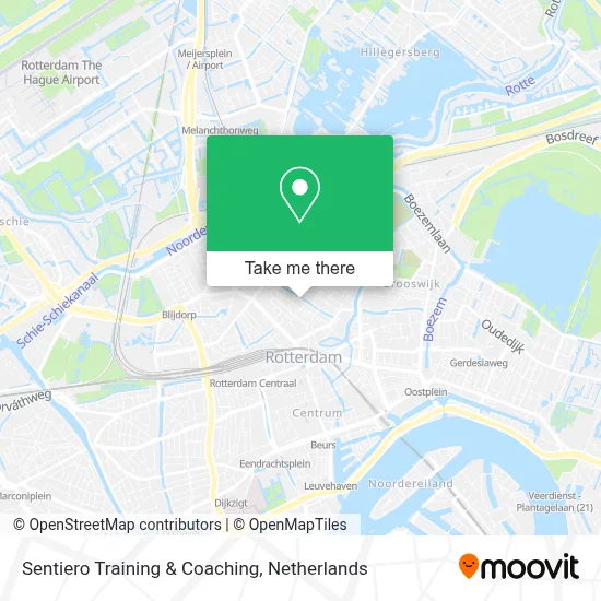 Sentiero Training & Coaching map