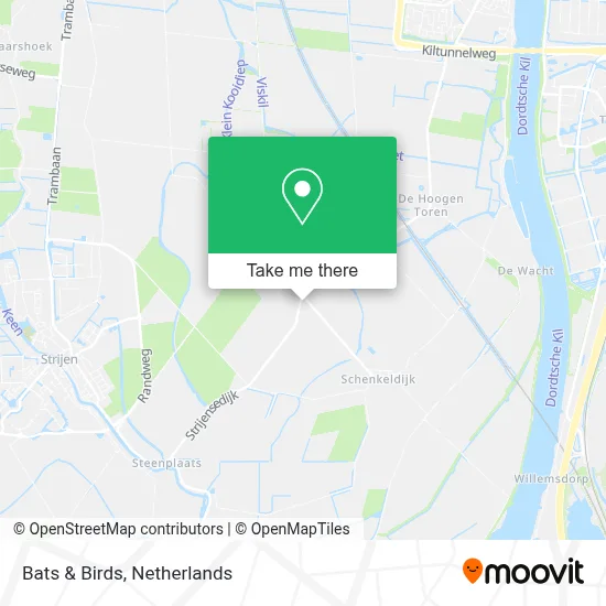 Bats & Birds map