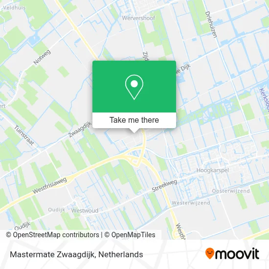 Mastermate Zwaagdijk map