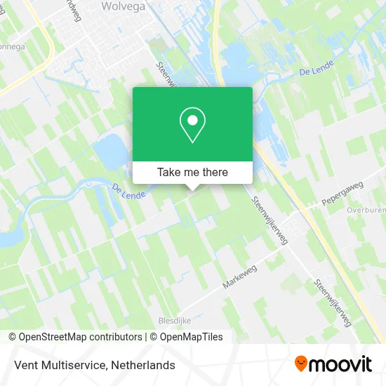Vent Multiservice map